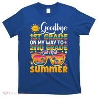 Goodbye 1st Grade Graduation To 2nd Grade Hello Summer Gift T-Shirt thumb 0