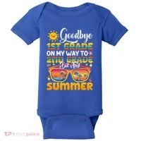 Goodbye 1st Grade Graduation To 2nd Grade Hello Summer Gift Baby Bodysuit thumb 0