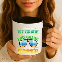 Goodbye 1st Grade Way To 2nd Grade First Summer Graduation Coffee Mug thumb 3