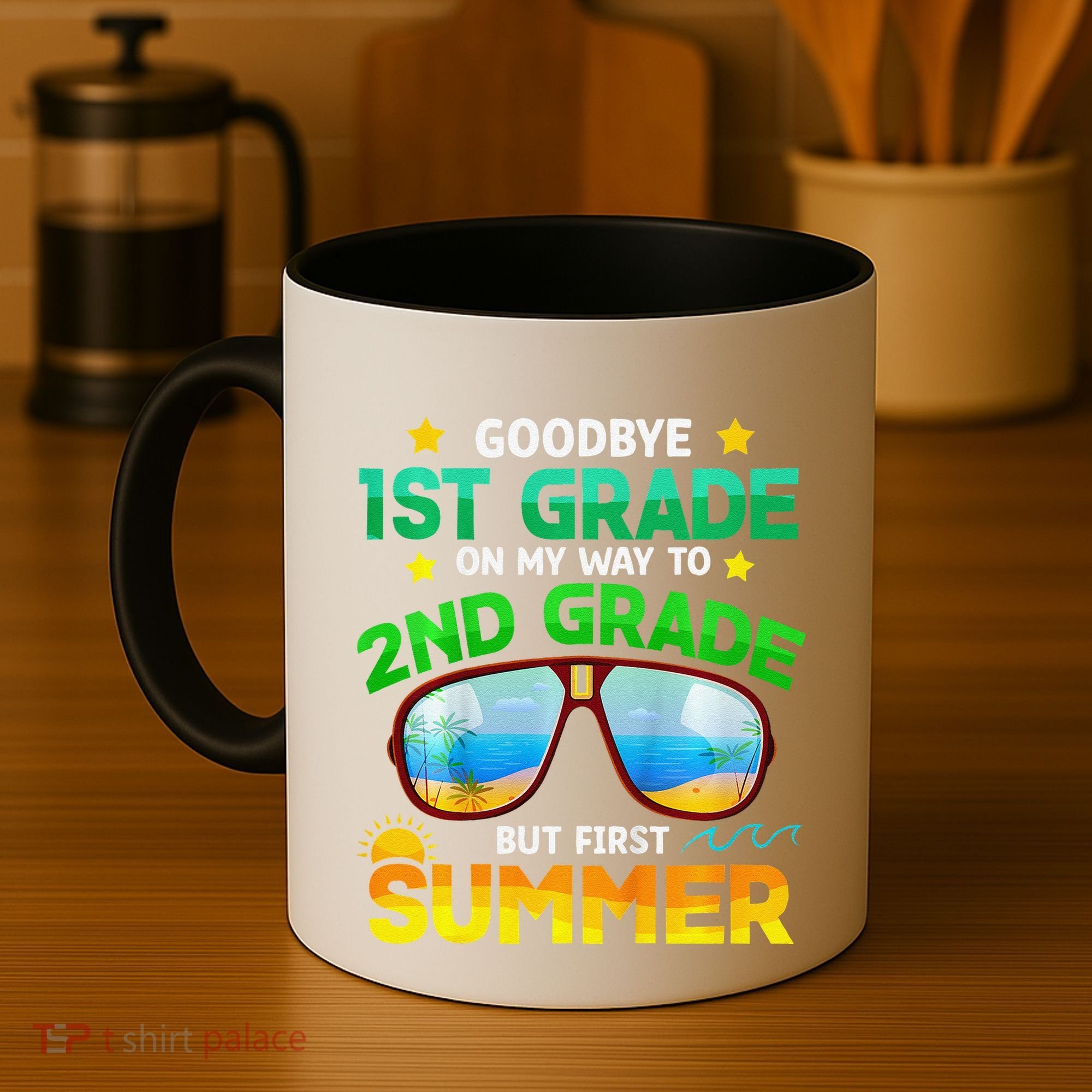 Goodbye 1st Grade Way To 2nd Grade First Summer Graduation Coffee Mug