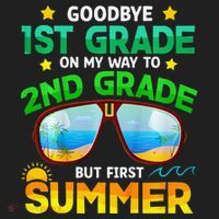 Goodbye 1st Grade Way To 2nd Grade First Summer Graduation Tumbler thumb 3