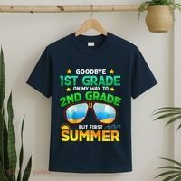 Goodbye 1st Grade Way To 2nd Grade First Summer Graduation T-Shirt thumb 2