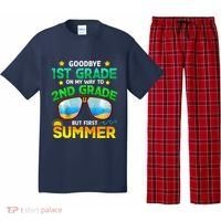 Goodbye 1st Grade Way To 2nd Grade First Summer Graduation Pajama Set thumb 0