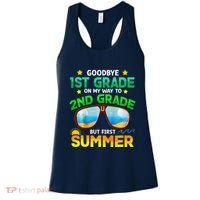 Goodbye 1st Grade Way To 2nd Grade First Summer Graduation Women's Tank Top thumb 0