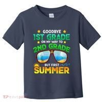 Goodbye 1st Grade Way To 2nd Grade First Summer Graduation Toddler T-Shirt thumb 0