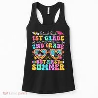 Goodbye 1st Grade Graduation To 2nd Grade But First Summer Women's Tank Top thumb 0