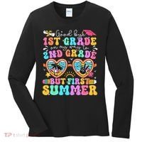 Goodbye 1st Grade Graduation To 2nd Grade But First Summer Women's Long Sleeve Shirt thumb 0