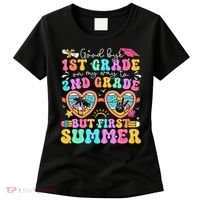 Goodbye 1st Grade Graduation To 2nd Grade But First Summer Women's T-Shirt thumb 0
