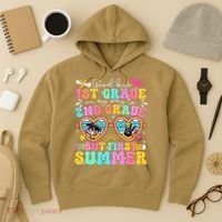 Goodbye 1st Grade Graduation To 2nd Grade But First Summer Hoodie thumb 3