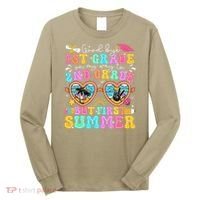 Goodbye 1st Grade Graduation To 2nd Grade But First Summer Long Sleeve Shirt thumb 0