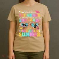 Goodbye 1st Grade Graduation To 2nd Grade But First Summer T-Shirt thumb 4