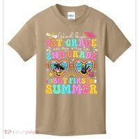 Goodbye 1st Grade Graduation To 2nd Grade But First Summer Kids T-Shirt thumb 0