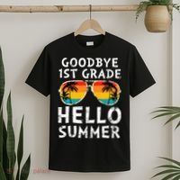 Goodbye 1st Grade Hello Summer Last Day Of School T-Shirt thumb 2
