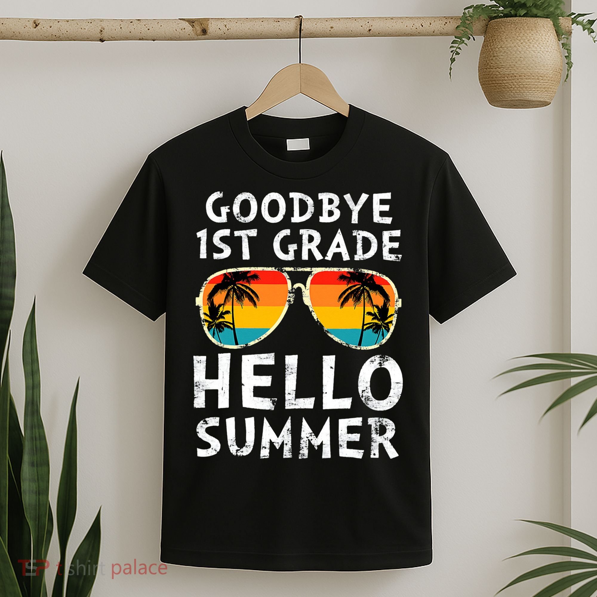 Goodbye 1st Grade Hello Summer Last Day Of School T-Shirt
