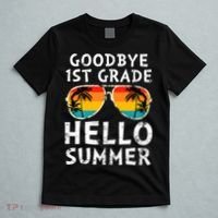 Goodbye 1st Grade Hello Summer Last Day Of School T-Shirt thumb 5