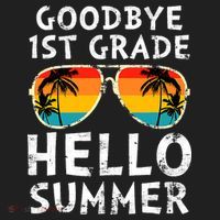 Goodbye 1st Grade Hello Summer Last Day Of School Hat thumb 2