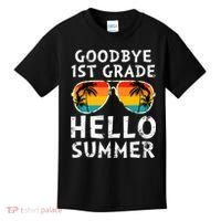 Goodbye 1st Grade Hello Summer Last Day Of School Kids T-Shirt thumb 0