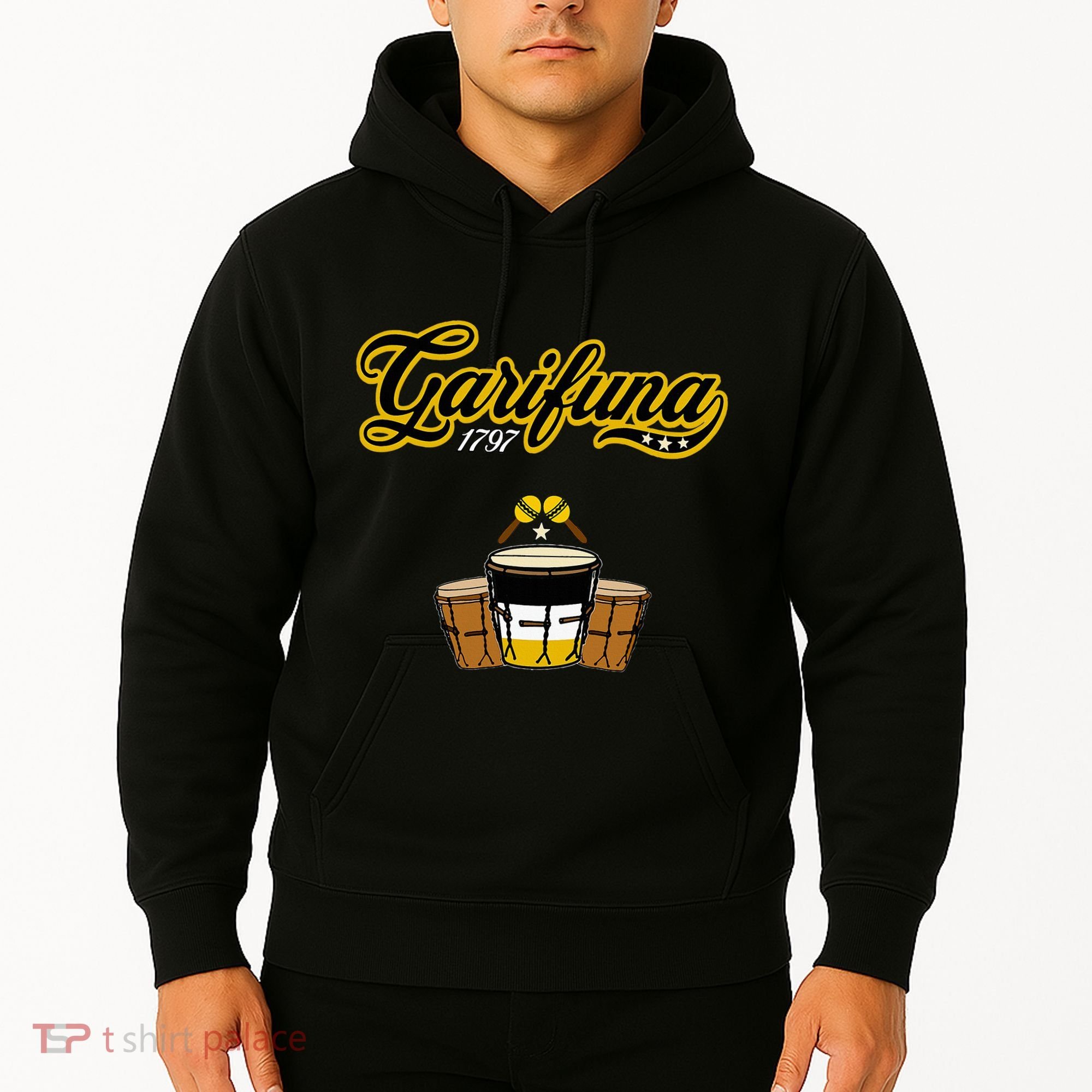 Garifuna 1797 Honduras Catrachas Paranda And Punta Culture Hoodie