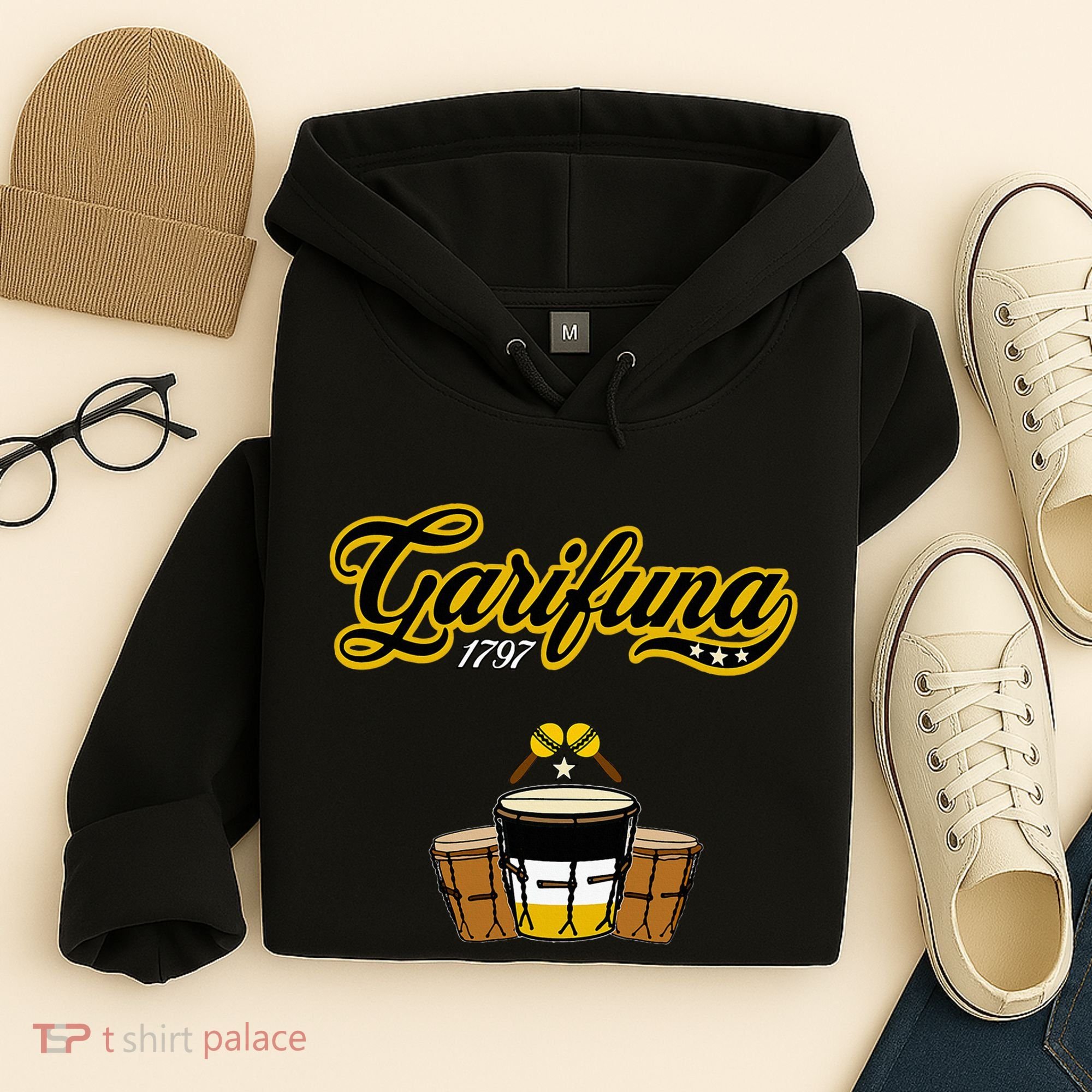 Garifuna 1797 Honduras Catrachas Paranda And Punta Culture Hoodie