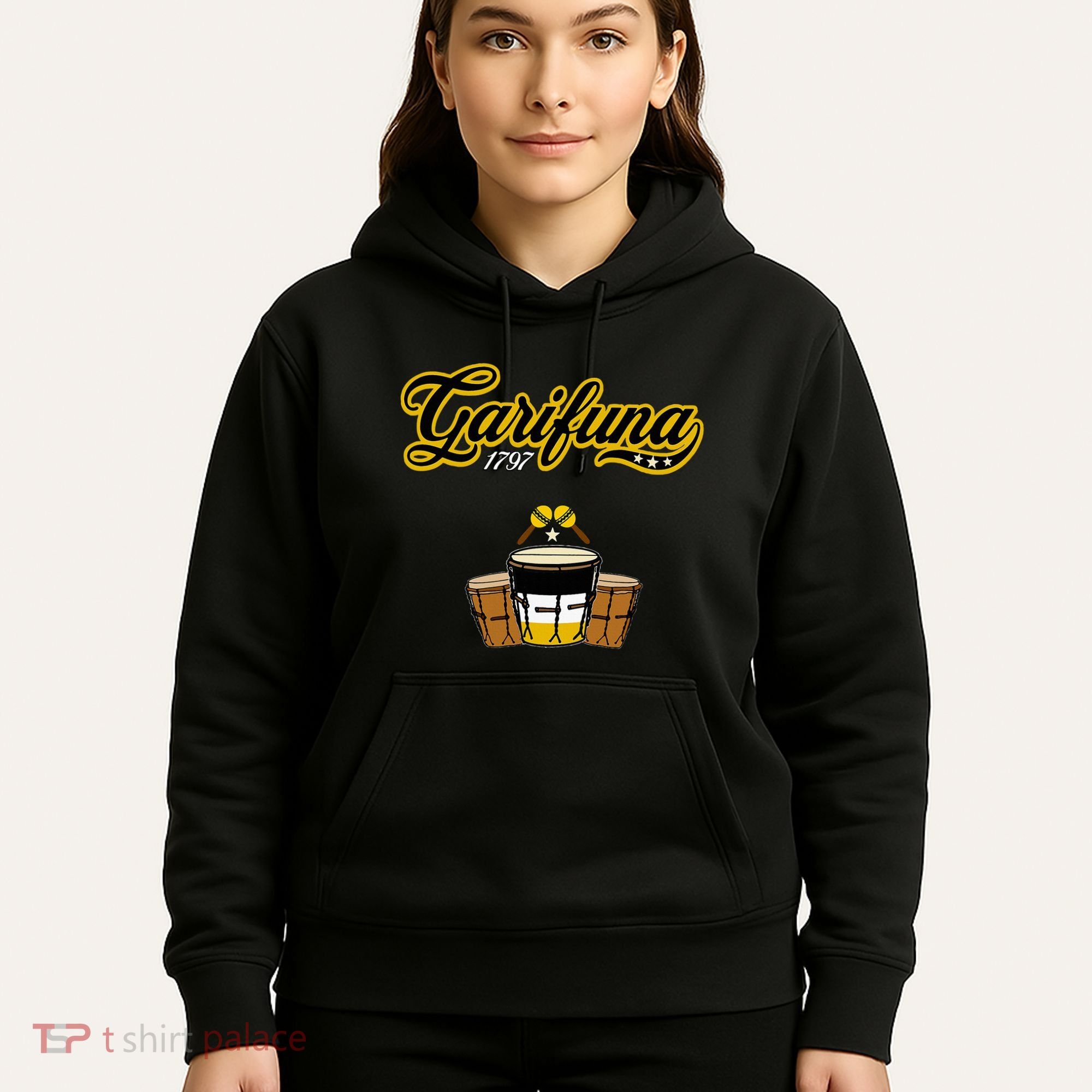 Garifuna 1797 Honduras Catrachas Paranda And Punta Culture Hoodie