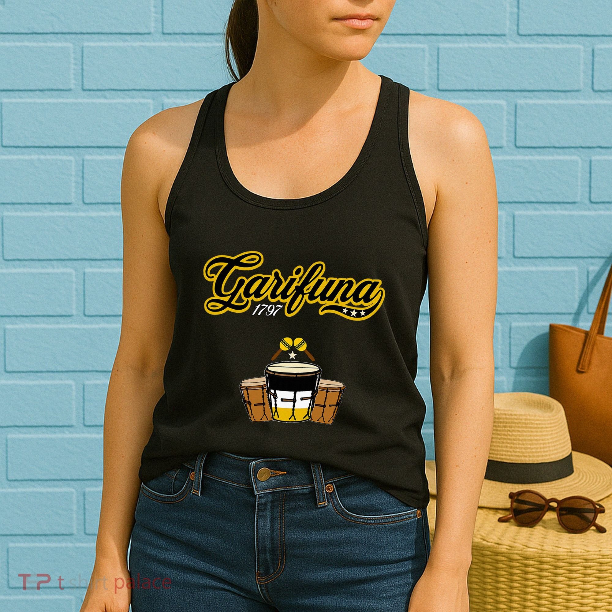 Garifuna 1797 Honduras Catrachas Paranda And Punta Culture Women's Tank Top