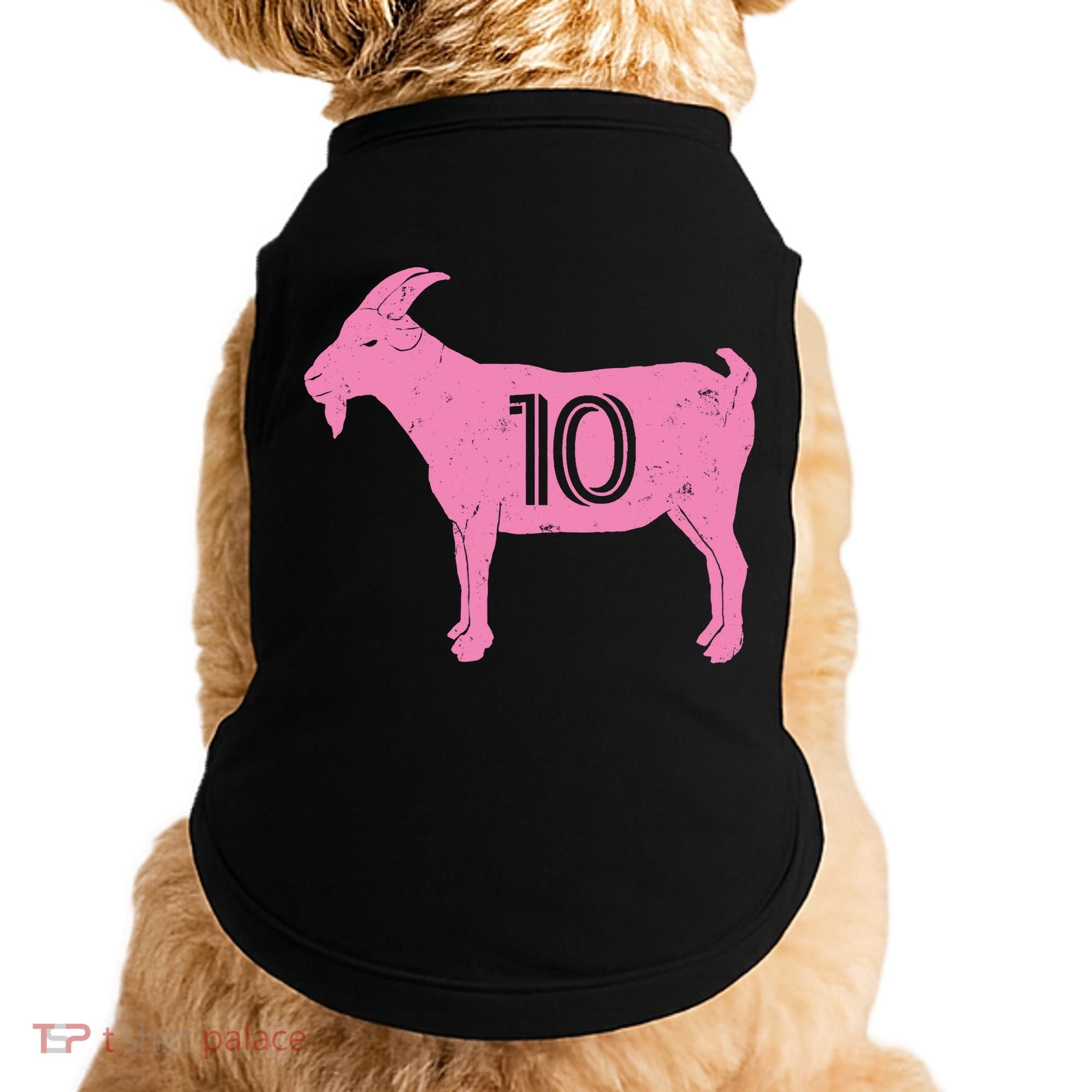 Goat 10 Miami Soccer Doggie Tank