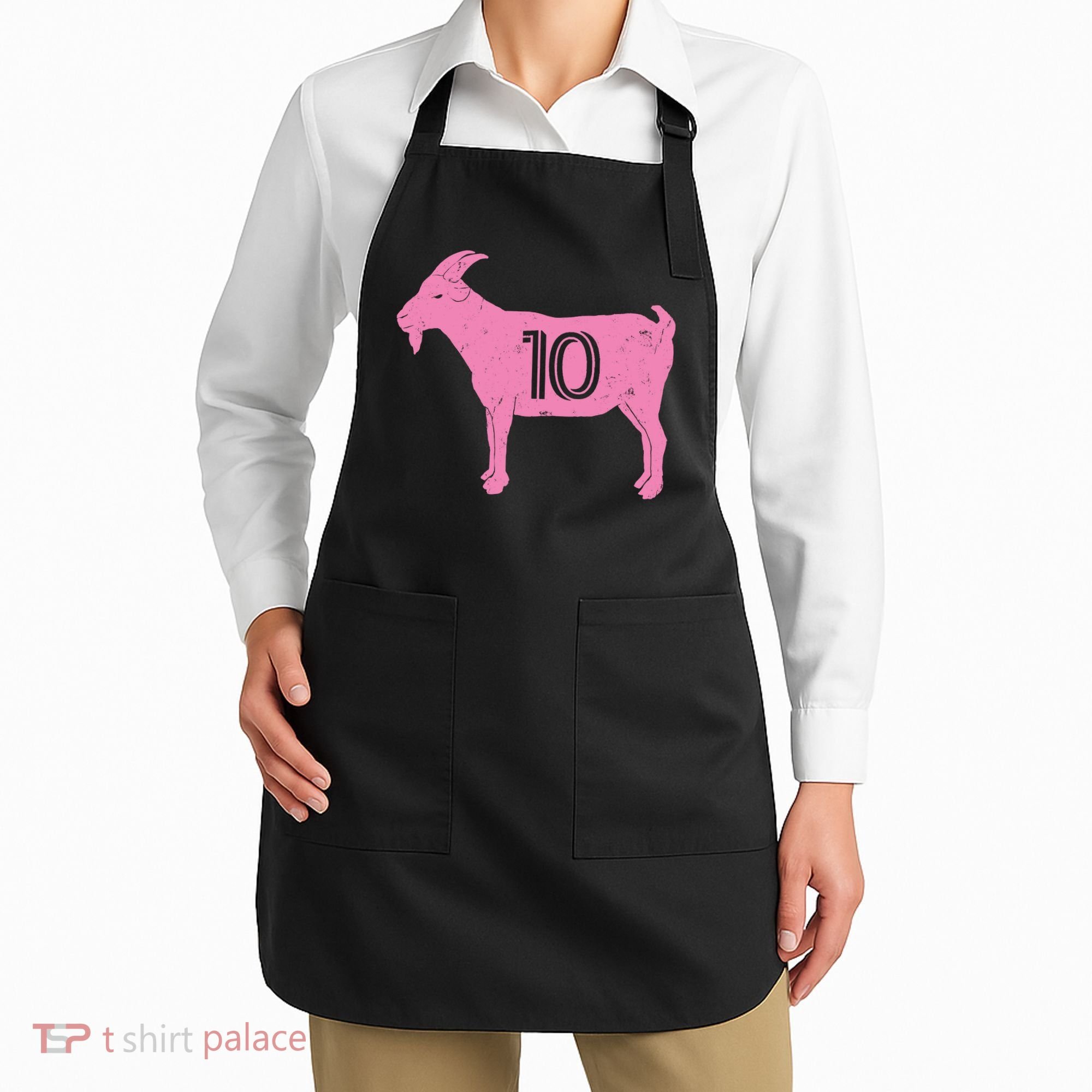 Goat 10 Miami Soccer Apron