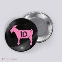 Goat 10 Miami Soccer Button thumb 0