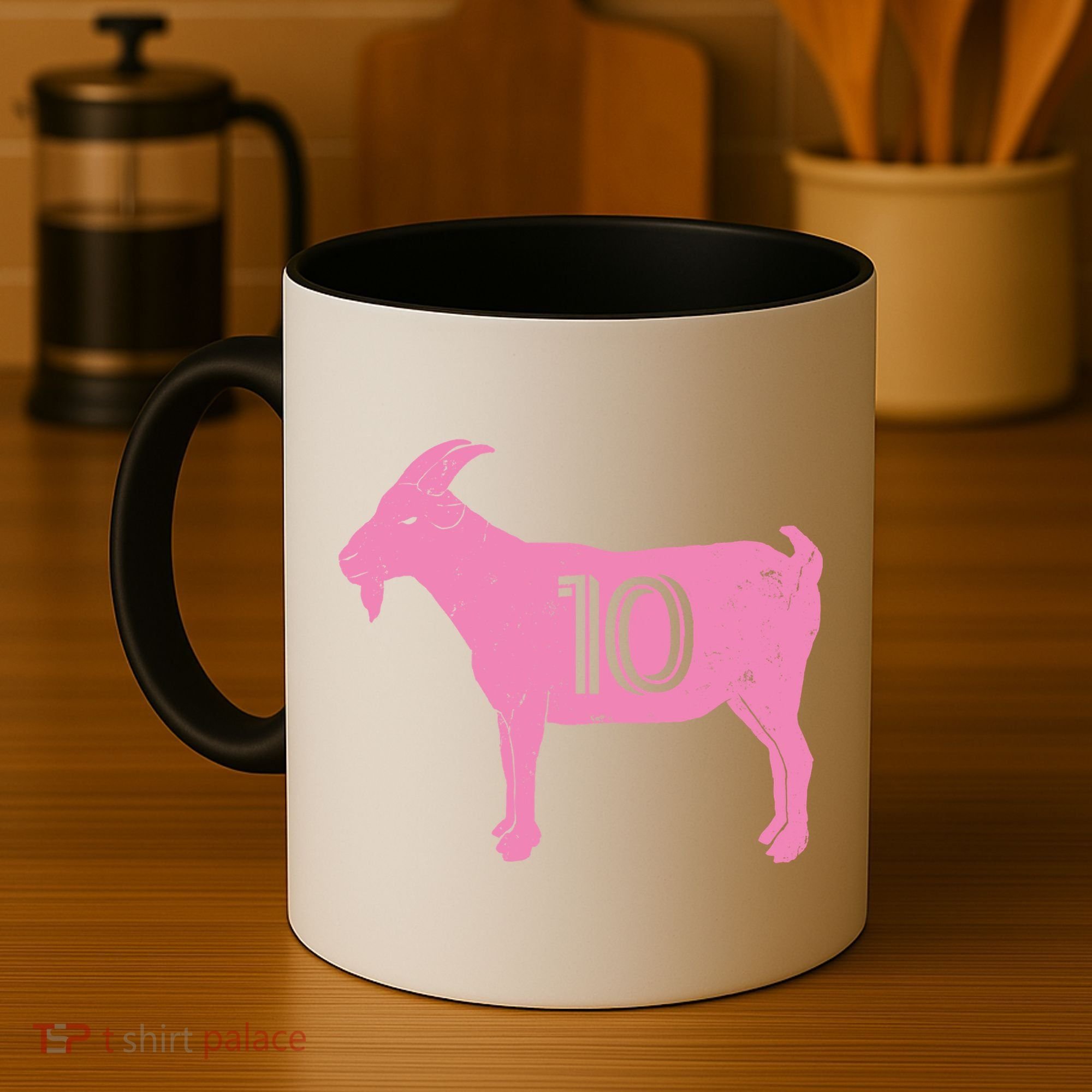 Goat 10 Miami Soccer Coffee Mug