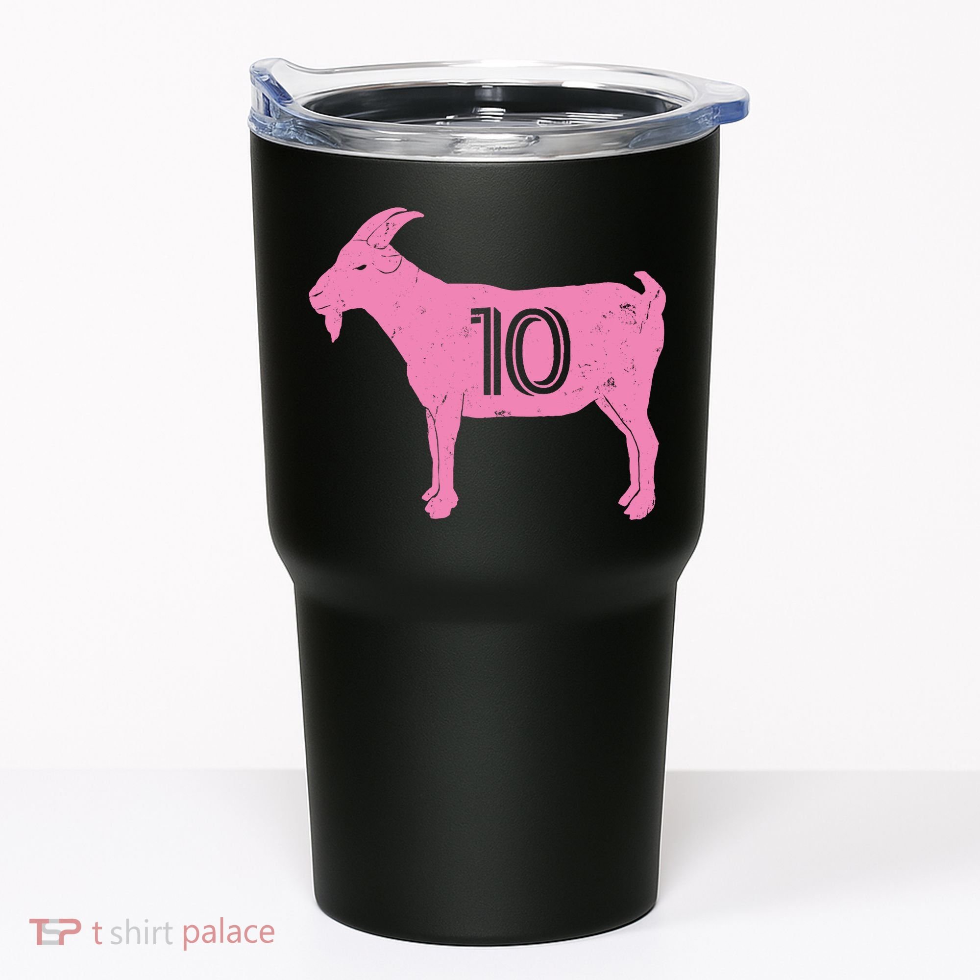 Goat 10 Miami Soccer Tumbler