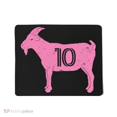 Goat 10 Miami Soccer Mousepad