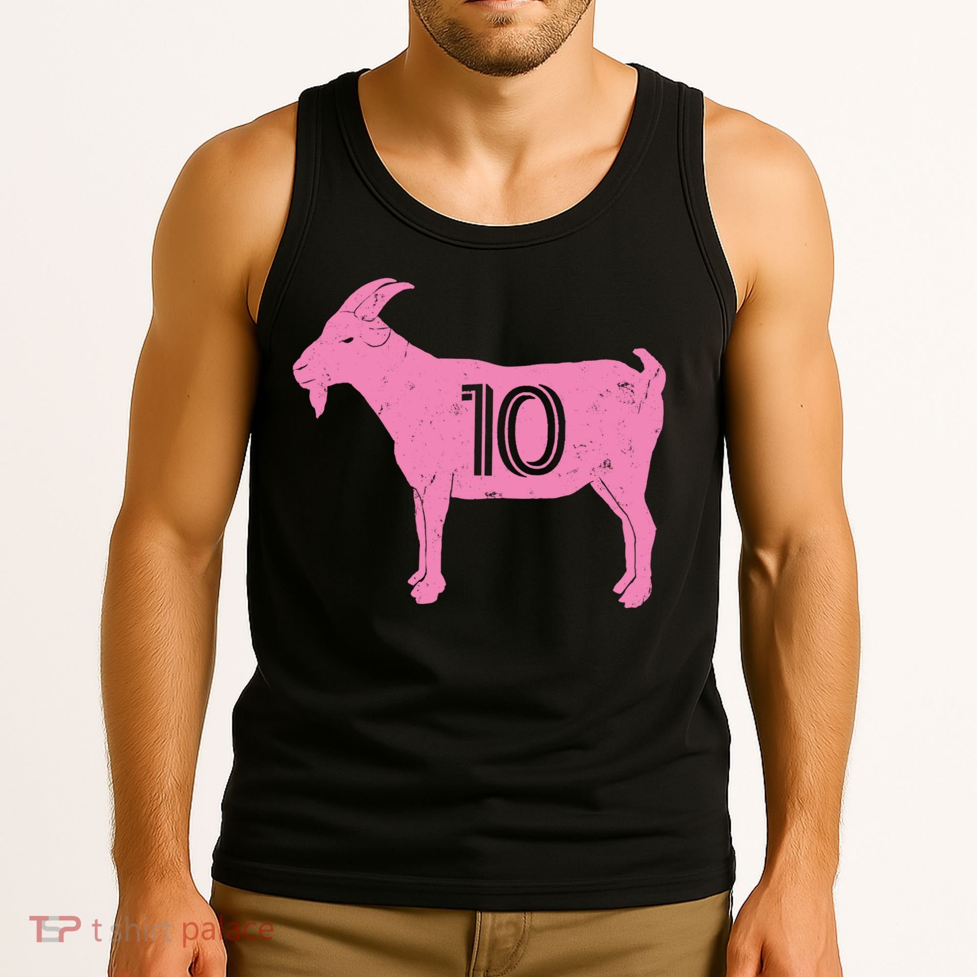 Goat 10 Miami Soccer Tank Top