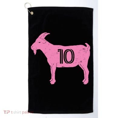 Goat 10 Miami Soccer Golf Towel