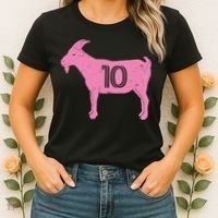 Goat 10 Miami Soccer Women's T-Shirt thumb 2
