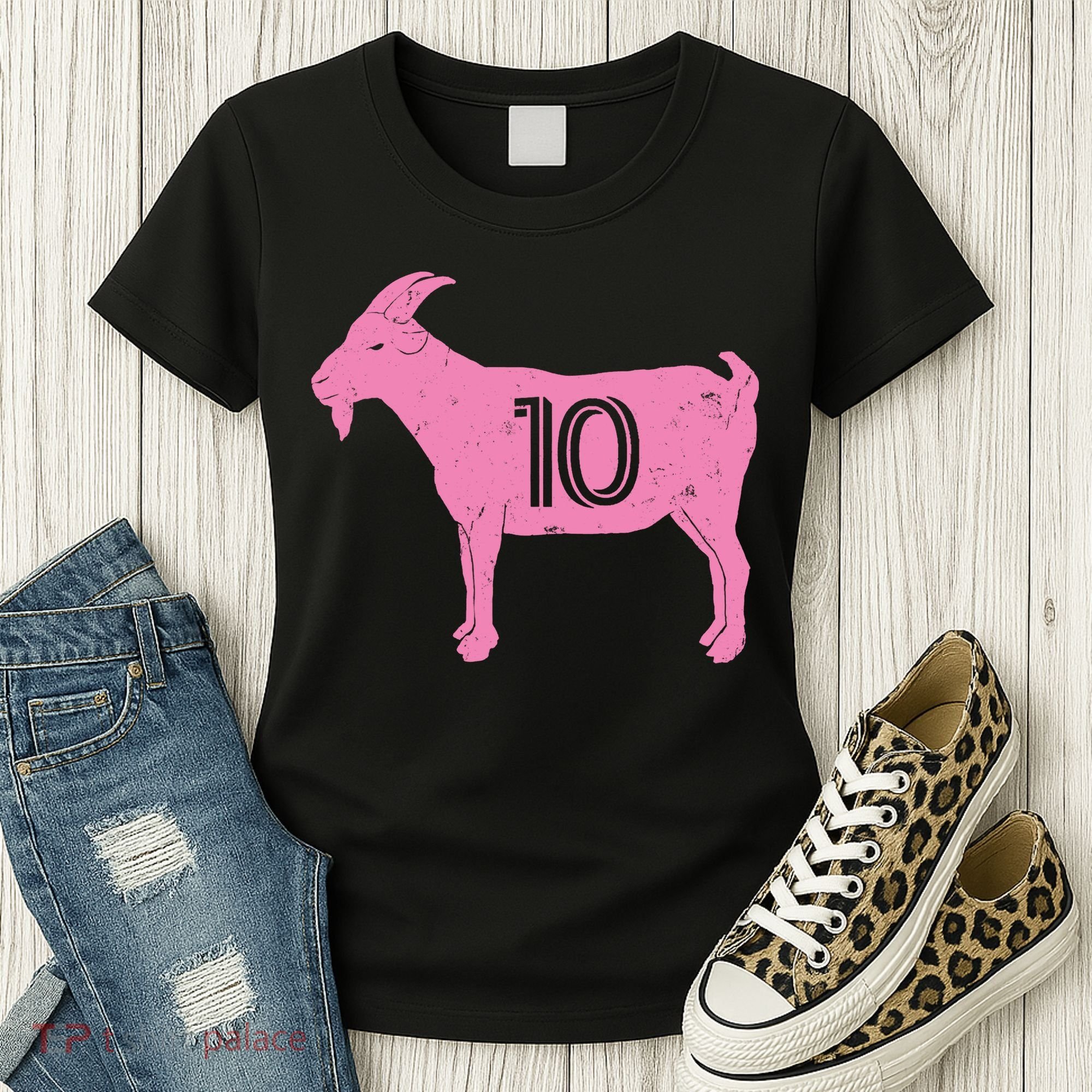 Goat 10 Miami Soccer Women's T-Shirt