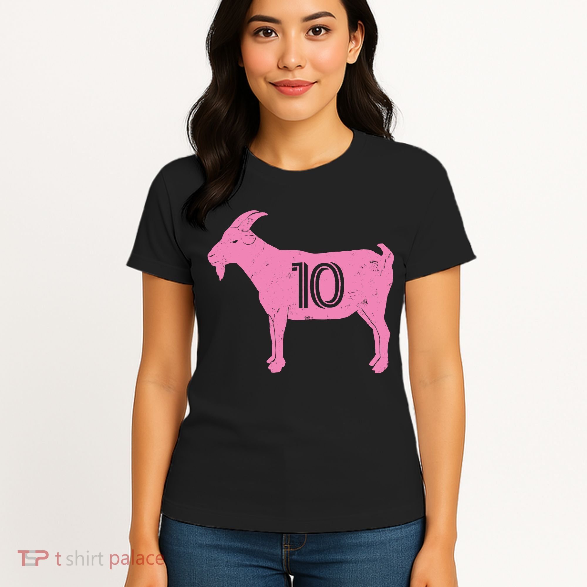 Goat 10 Miami Soccer Women's T-Shirt