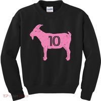 Goat 10 Miami Soccer Kids Sweatshirt thumb 0