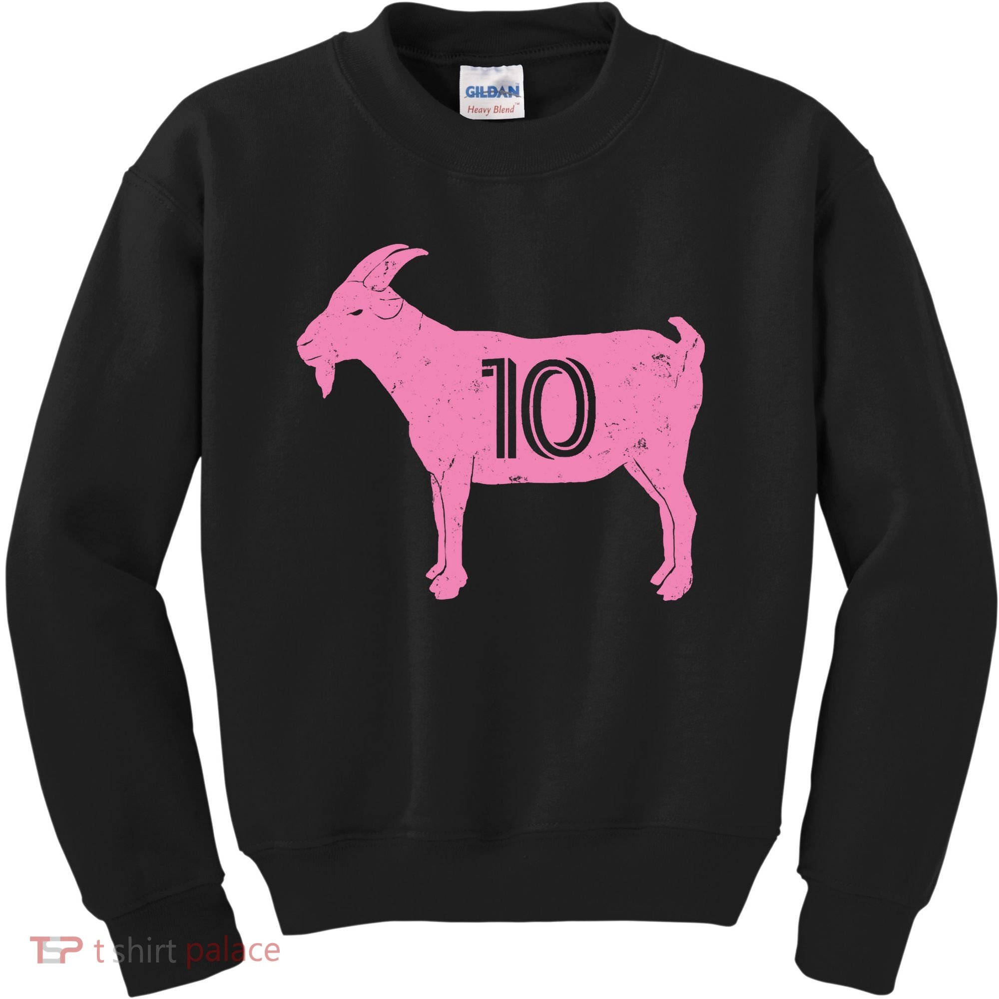 Goat 10 Miami Soccer Kids Sweatshirt