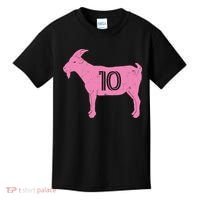 Goat 10 Miami Soccer Kids T-Shirt thumb 0