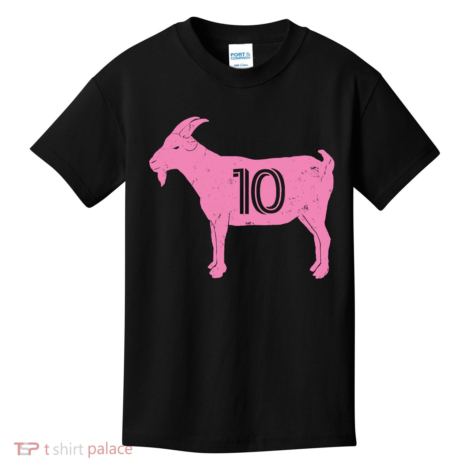 Goat 10 Miami Soccer Kids T-Shirt