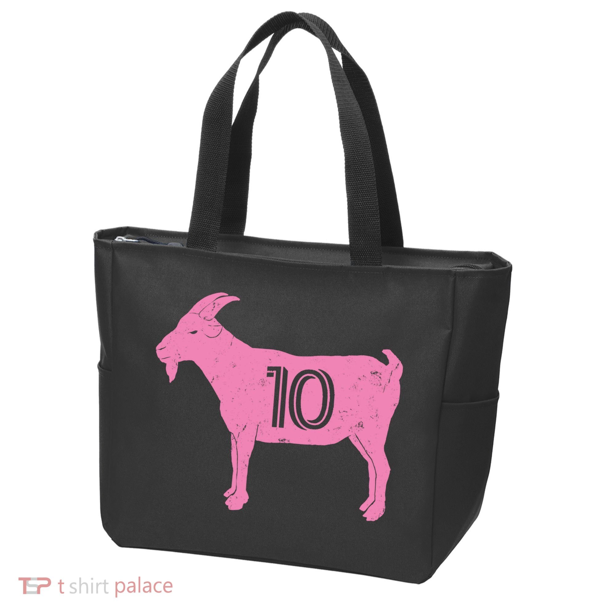 Goat 10 Miami Soccer Tote Bag