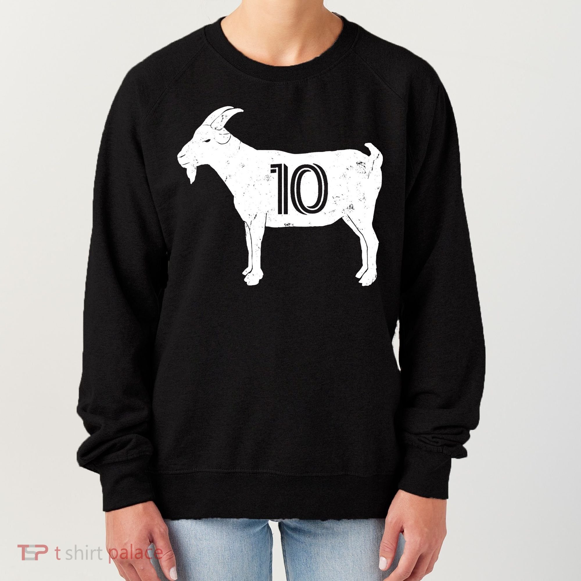 Goat 10 Miami Soccer Team Women's Sweatshirt