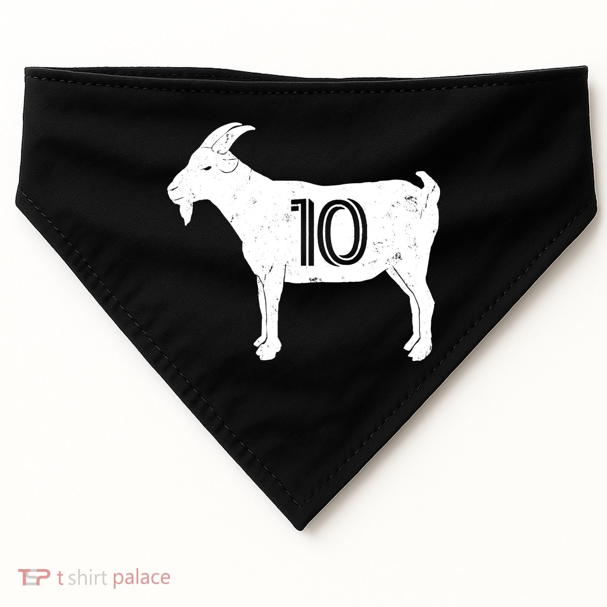 Goat 10 Miami Soccer Team USA-Made Doggie Bandana