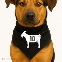 Goat 10 Miami Soccer Team USA-Made Doggie Bandana thumb 1