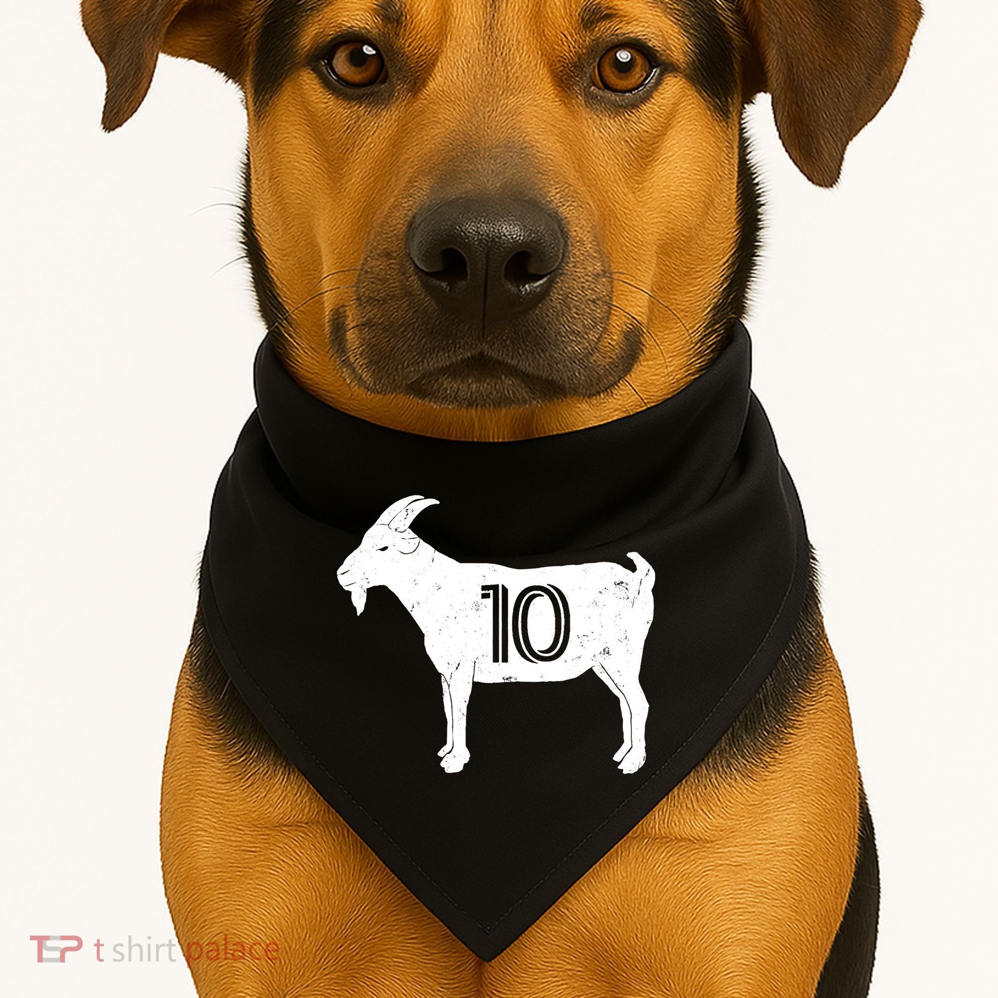 Goat 10 Miami Soccer Team USA-Made Doggie Bandana