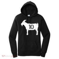 Goat 10 Miami Soccer Team Women's Hoodie thumb 0