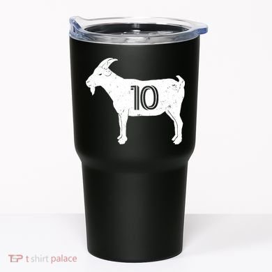 Goat 10 Miami Soccer Team Tumbler