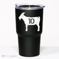 Goat 10 Miami Soccer Team Tumbler thumb 0