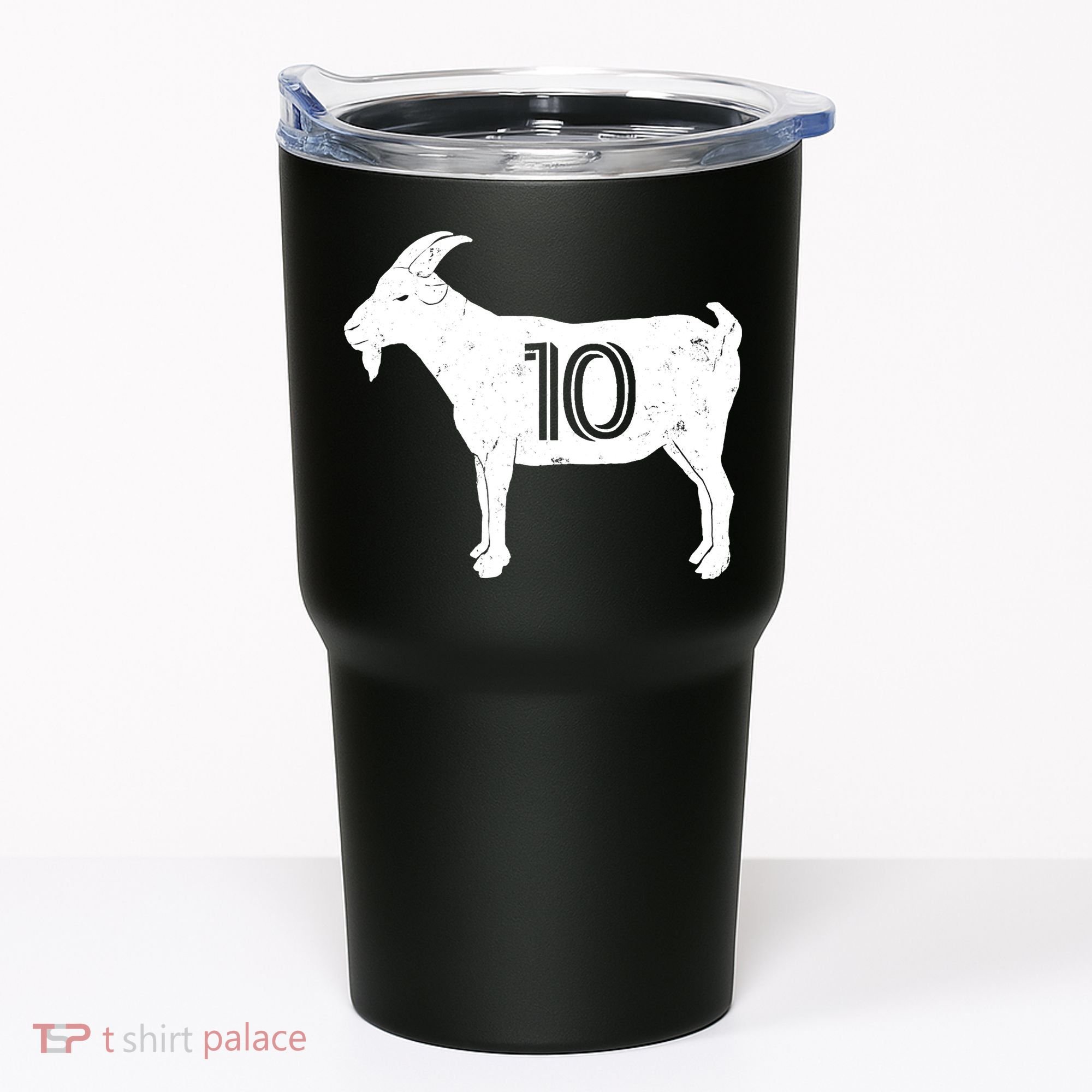 Goat 10 Miami Soccer Team Tumbler