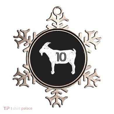 Goat 10 Miami Soccer Team Ornament